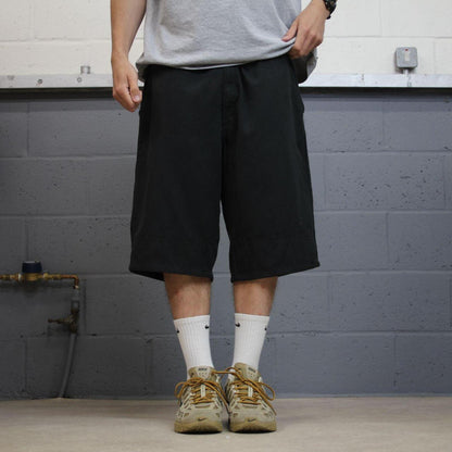 Dickies carpenter shorts loose black Twill chino style skate long leg shorts