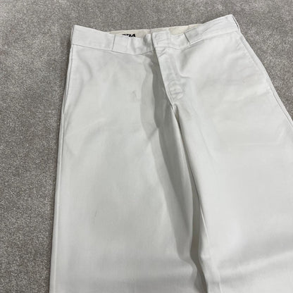 Dickies 874 work pants y2k original fit white loose chino 90s skater style trousers