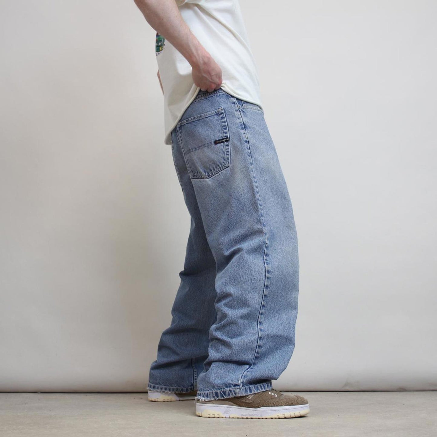 Mens vintage baggy Southpole jeans W34 L31