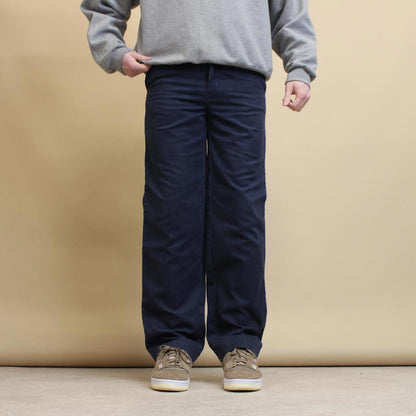 Navy Dickies trousers size 18 (W30) twill chino style pants tab logo