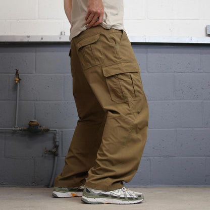 Baggy Under Armour cargo pants W38 L30 Tan loose cargos utility pockets
