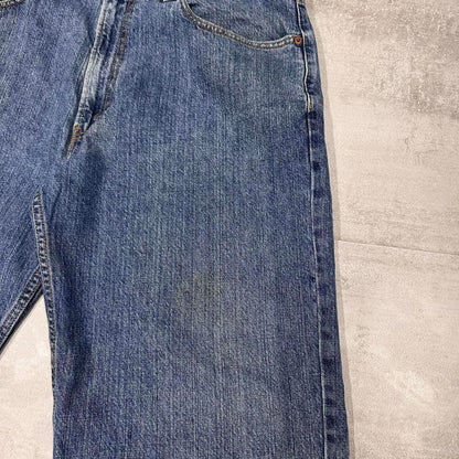Blue baggy Levi's 550 jeans W38L30 loose denim