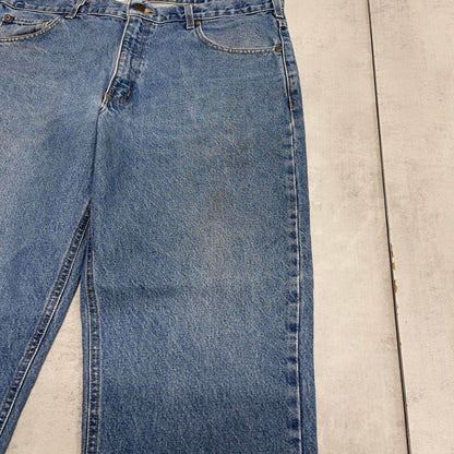 Blue Carhartt jeans W38L29 loose denim 90s style skater jeans