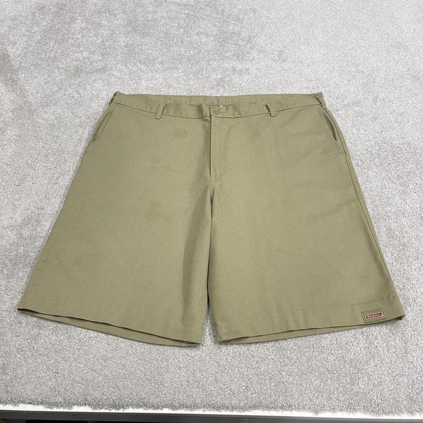 Dickies baggy carpenter shorts khaki Chino style skater shorts long wide leg festival