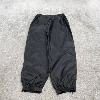 Baggy Puma trackies Large loose y2k floaty leg joggers embroidered logo shell suit pants