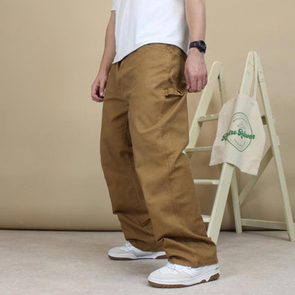 Tan Dickies carpenter jeans W38 L30 loose skater cargo pants