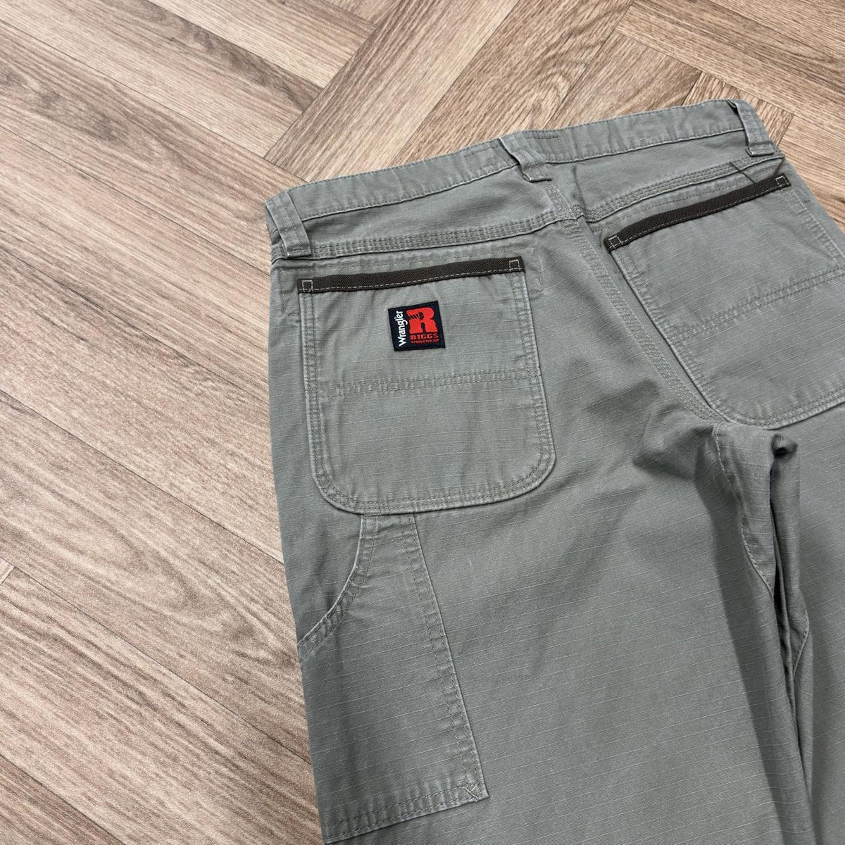 Wrangler Riggs carpenter jeans y2k Loose straight leg canvas utility workwear skate trousers