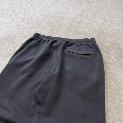 Dark Grey Nike sweatpants medium loose y2k style joggers Swoosh logo gym wear track pants