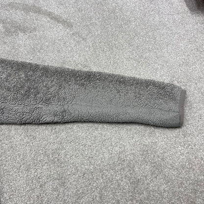 00s Columbia technical fleece M women's grey full zip up y2k teddy bear style autumn