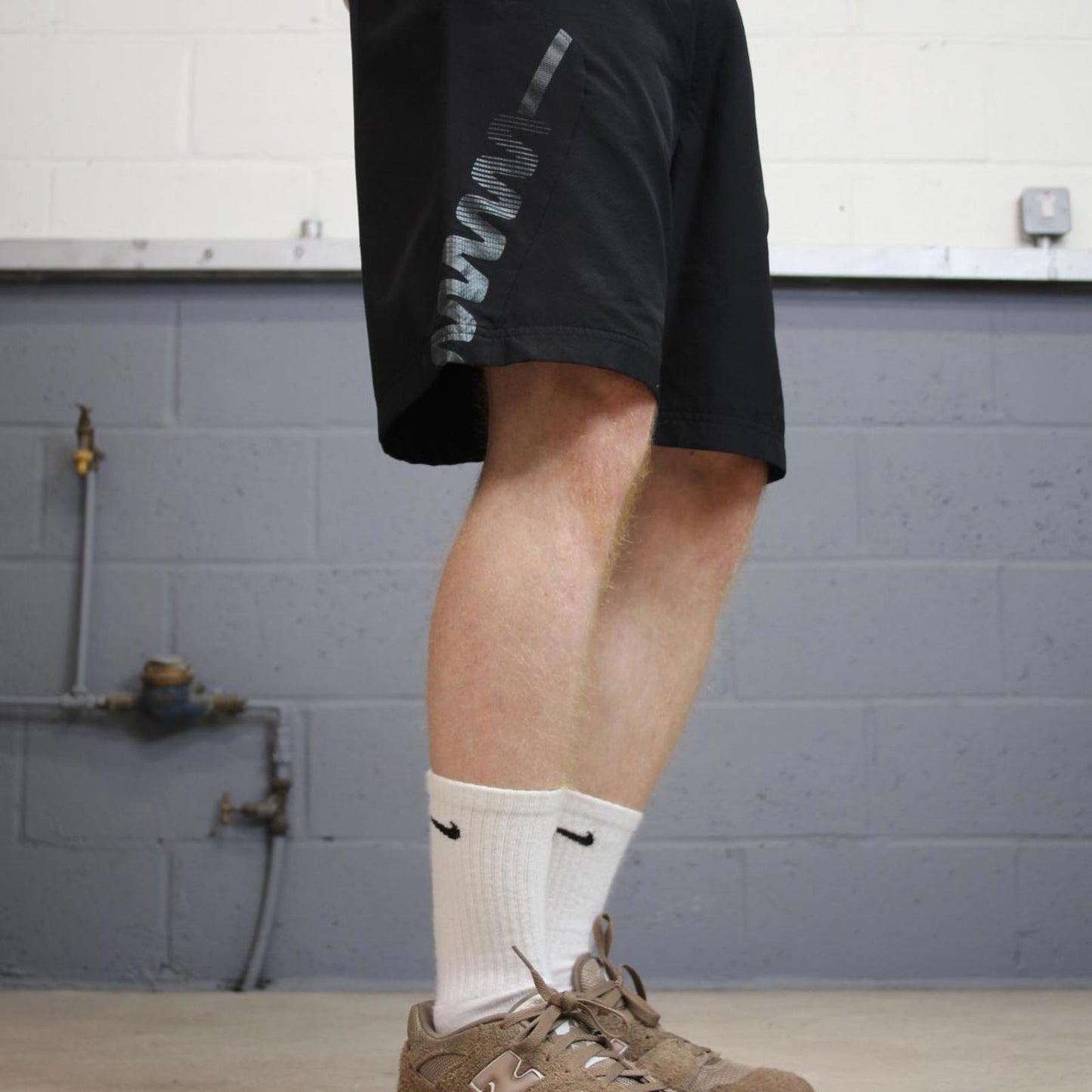 Baggy Reebok Y2K Sports Shorts Large