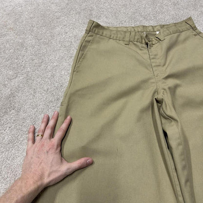 Dickies carpenter chino shorts long leg khaki Chino style skater shorts loose leg festival