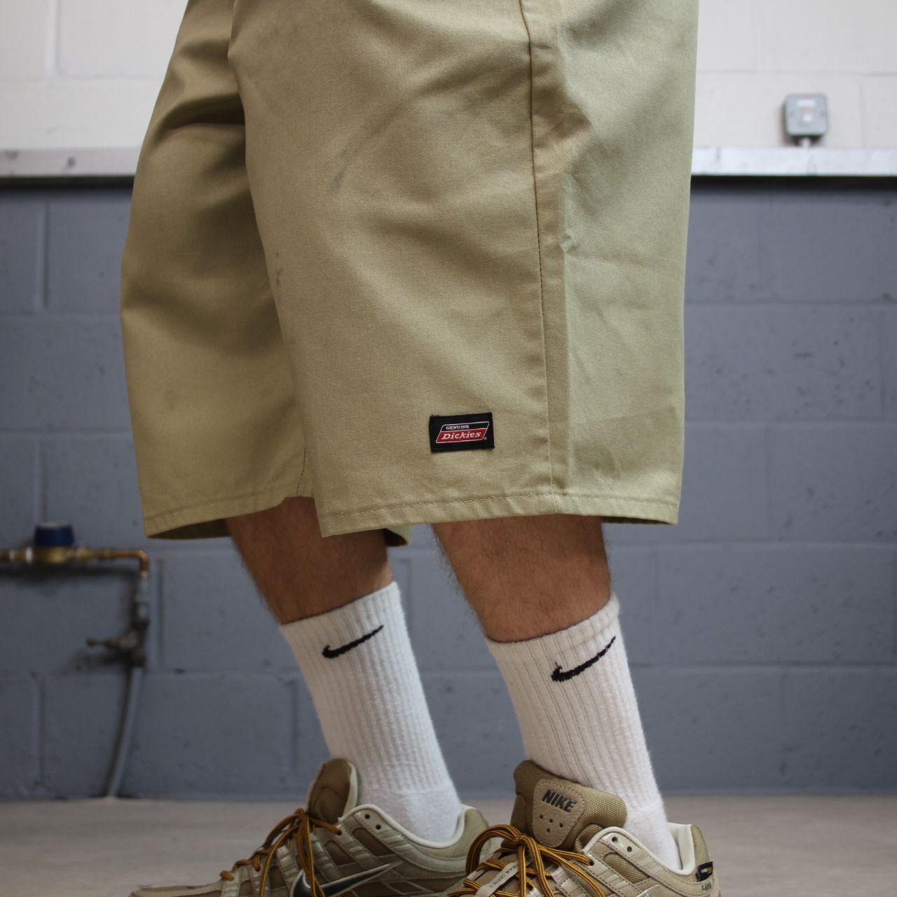 Dickies baggy chino shorts carpenter khaki Long skater style surf shorts summer