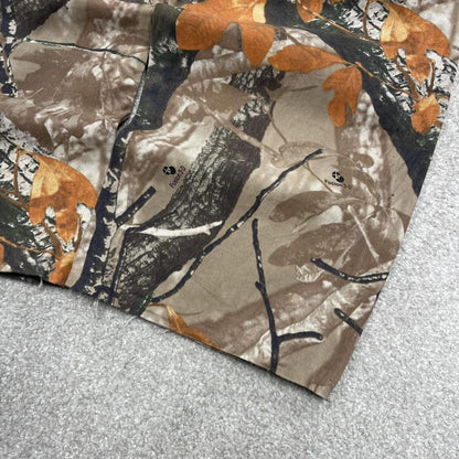 Y2k Small camo cargo pants wide leg brown Loose Outfitters Ridge tree camouflage pants