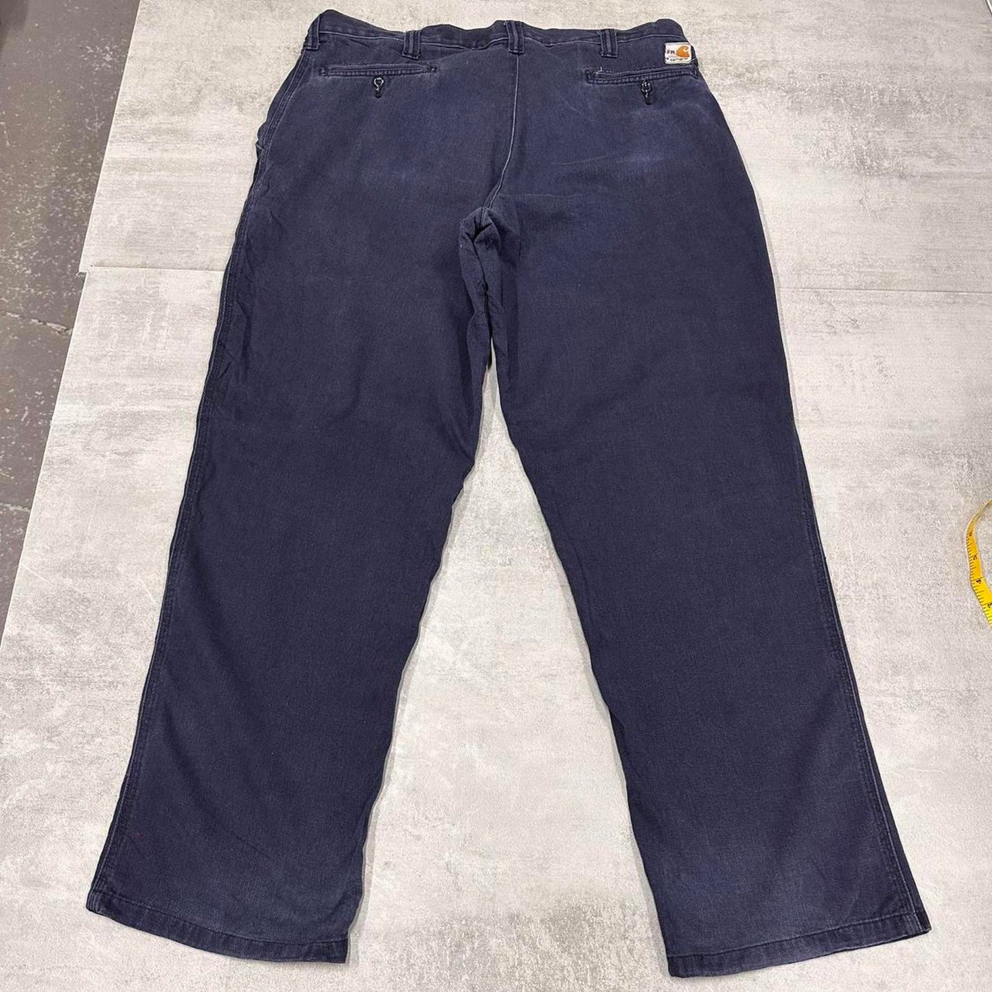 Carhartt FR pants W38L32 Navy loose skate style work pants
