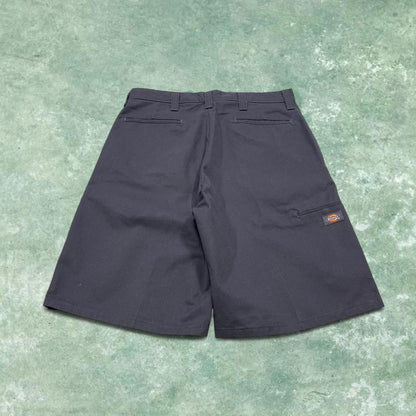 Y2k loose Dickies chino shorts skater style grey Long wide leg chino summer festival shorts
