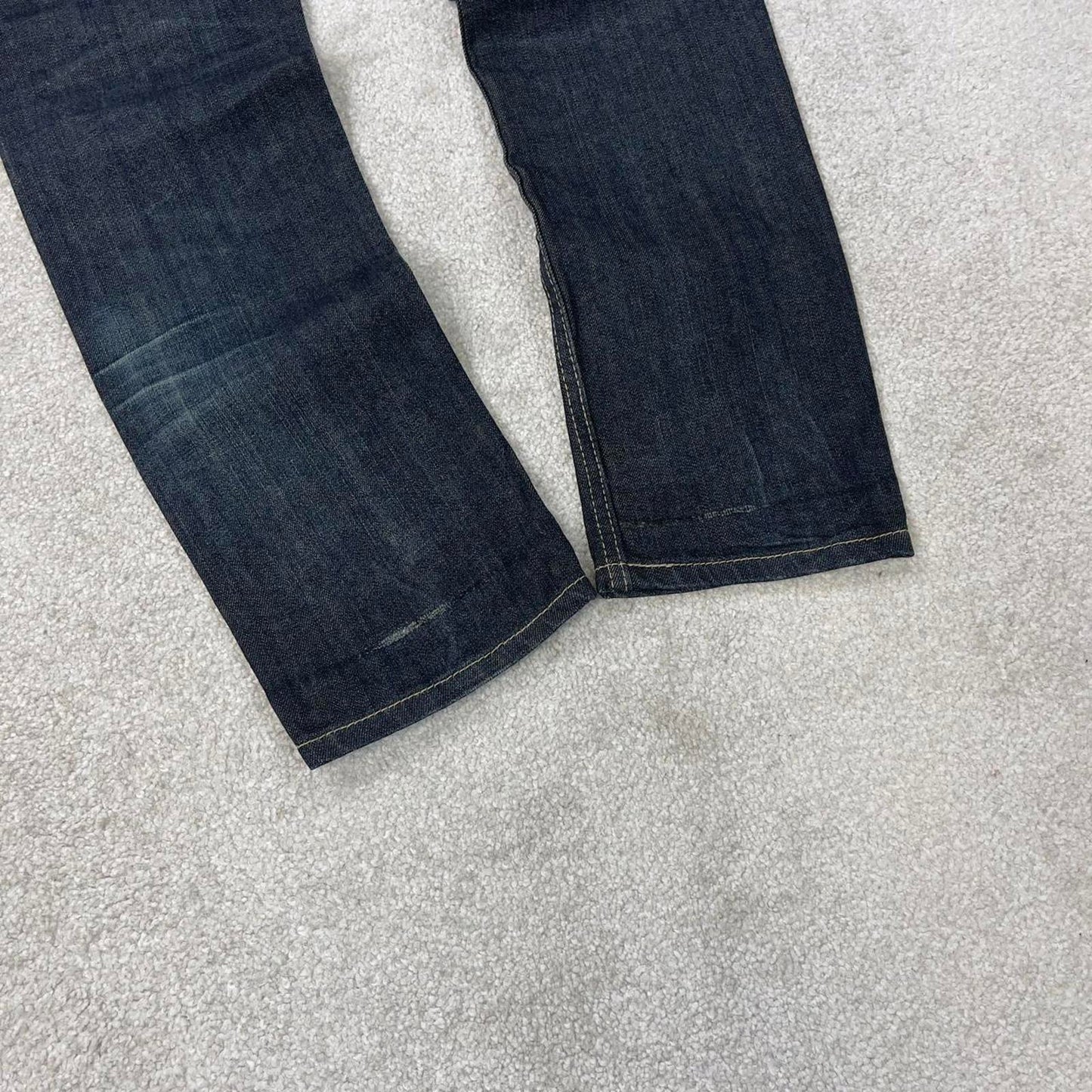 Indigo Blue Levis 511 jeans W30L32 y2k 90s style 5 pocket denim pants slim straight fit
