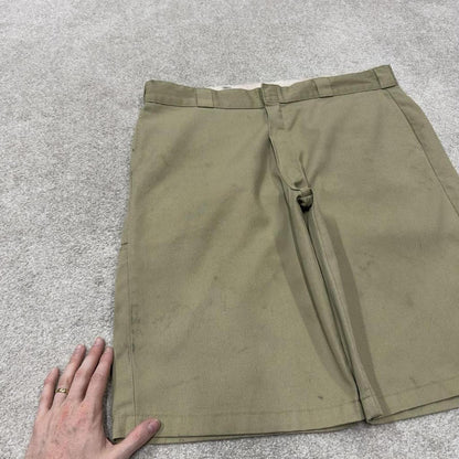 Dickies baggy chino shorts carpenter khaki Chino style skater shorts long wide leg festival