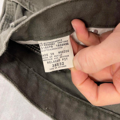 Baggy green Dickies carpenter jeans W38 L32