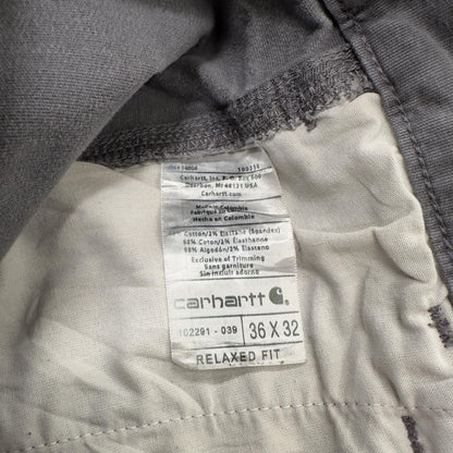 Carhartt carpenter pants relaxed y2k grey Straight leg skater style workwear pants
