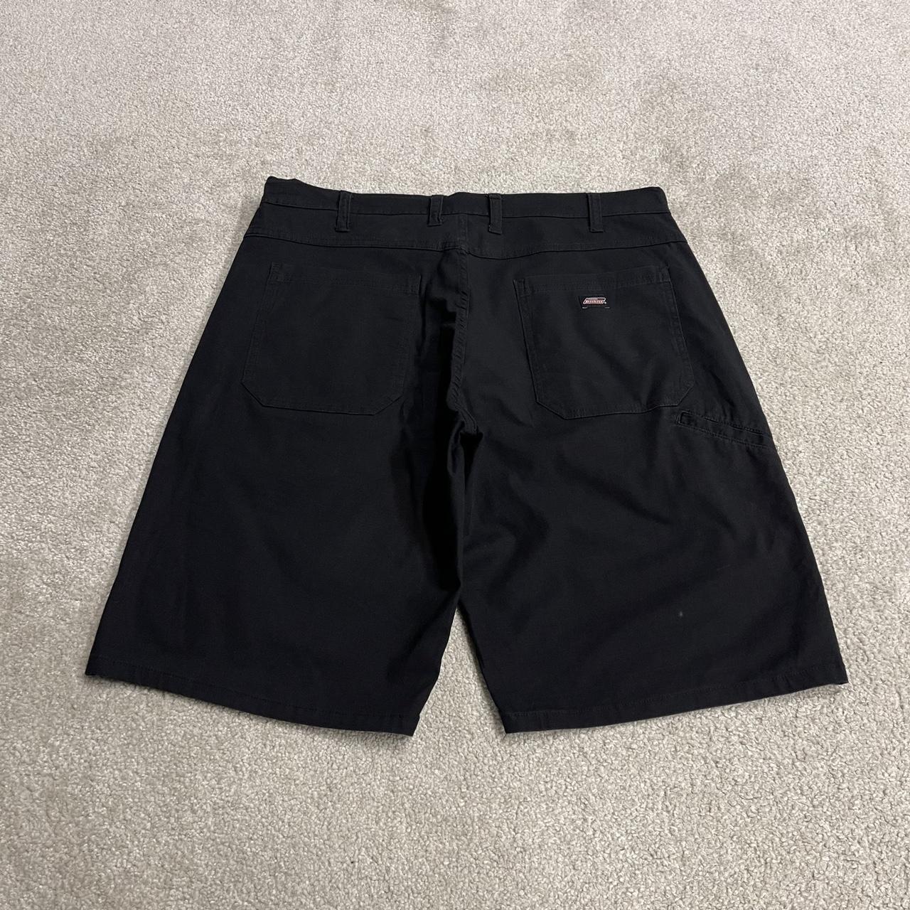 Dickies baggy carpenter shorts black Twill chino skater style shorts loose leg
