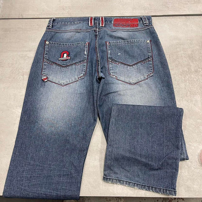 Blue embroidered Coogi jeans W36 L34