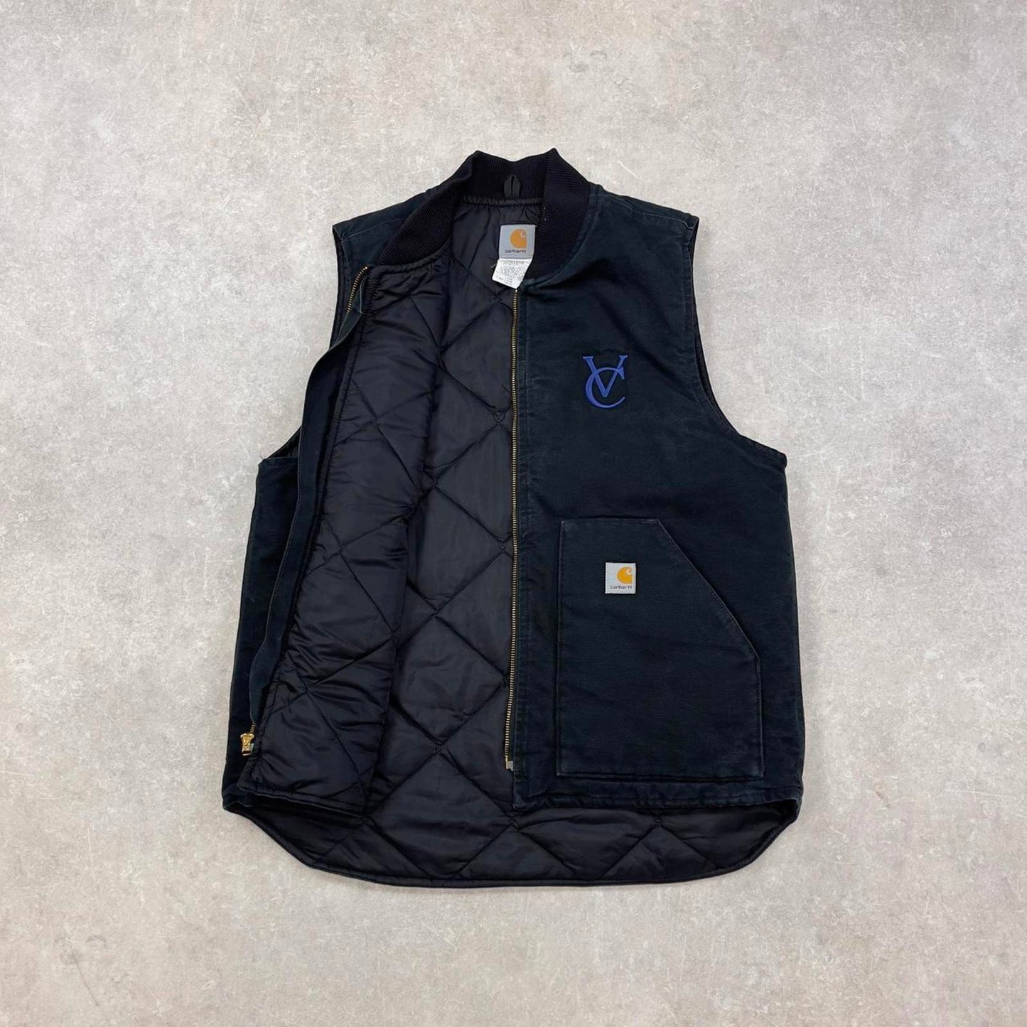 Black Carhartt gilet Large Tall