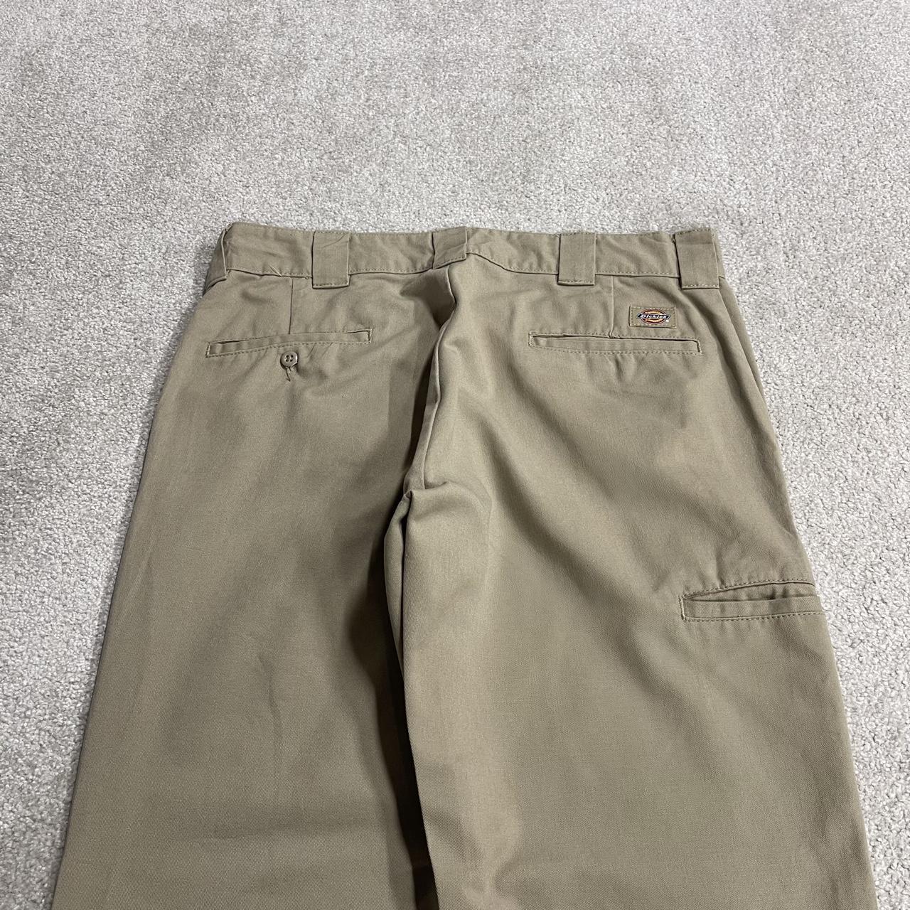 Dickies carpenter pants W34L32 khaki slim fit Chino style skate work trousers