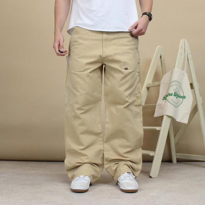 Beige baggy State Property skate jeans W34 L32