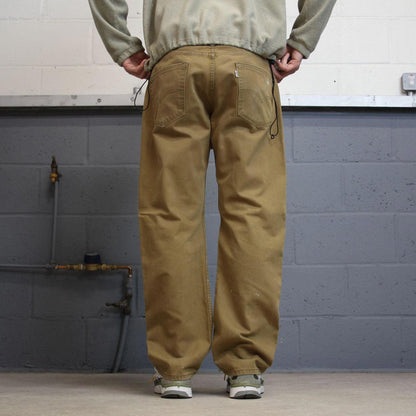 Vintage y2k Levis 505 jeans tan Casual style 5 pocket 100% cotton pants
