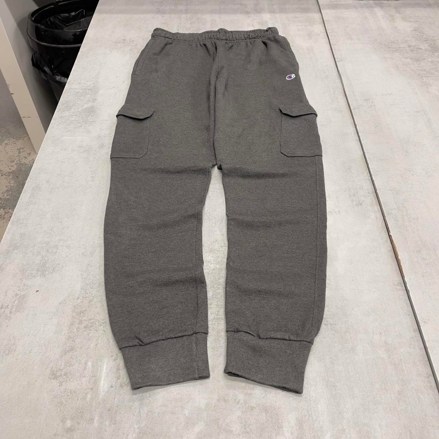 Y2k Grey Champion cargo joggers L