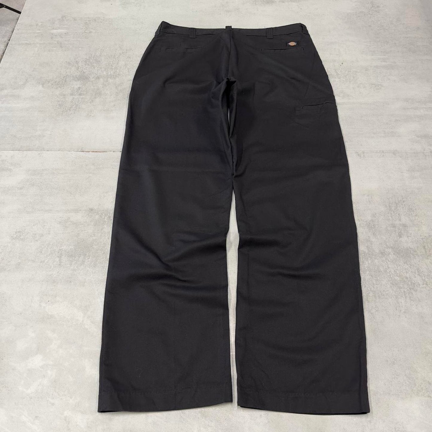 Baggy Dickies Carpenter pants W38 L32 black loose twill chino style skater pants