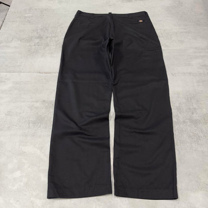 Baggy Dickies Carpenter pants W38 L32 black loose twill chino style skater pants