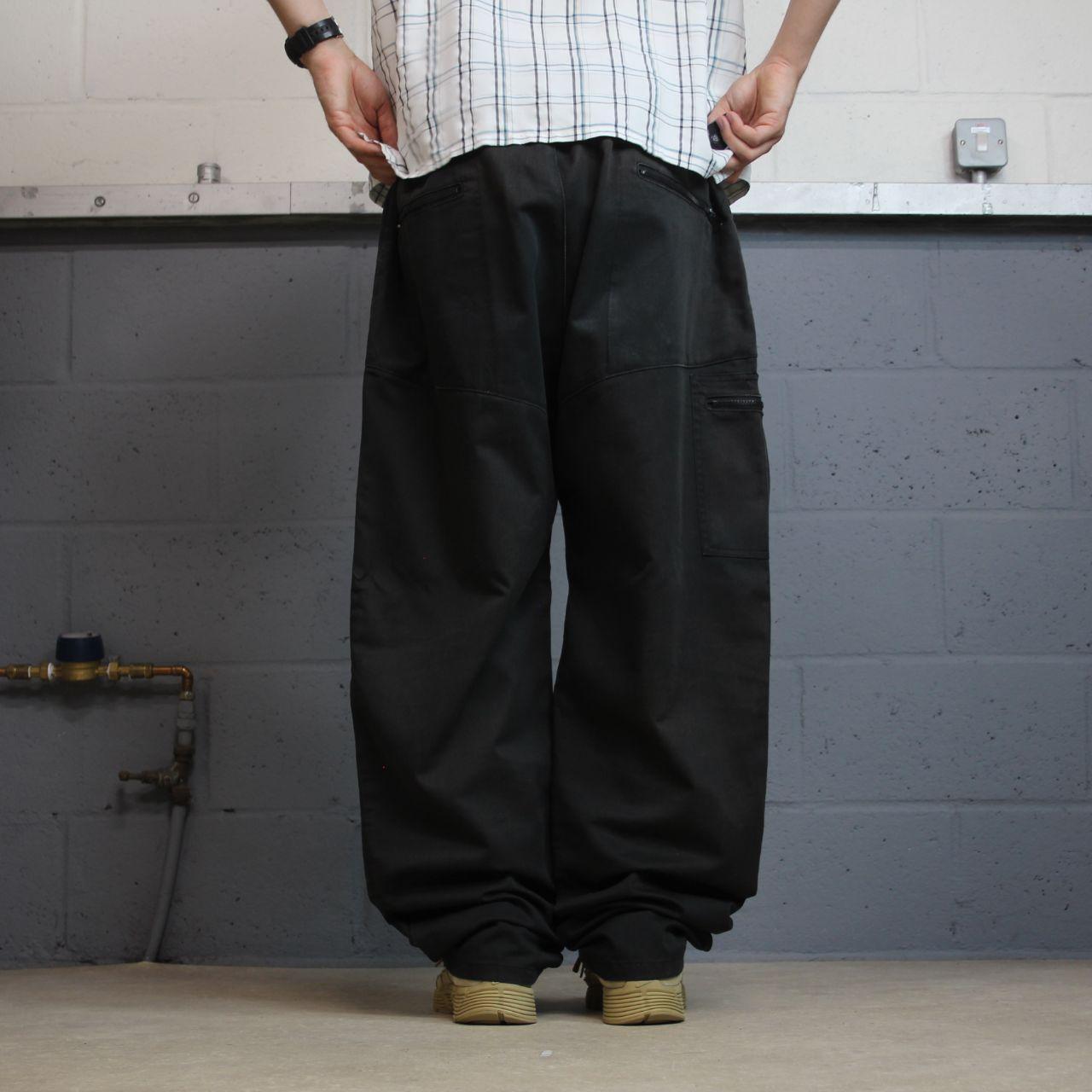 Dickies double knee works pants black W48L33 Loose chino utility skate cargo work trousers
