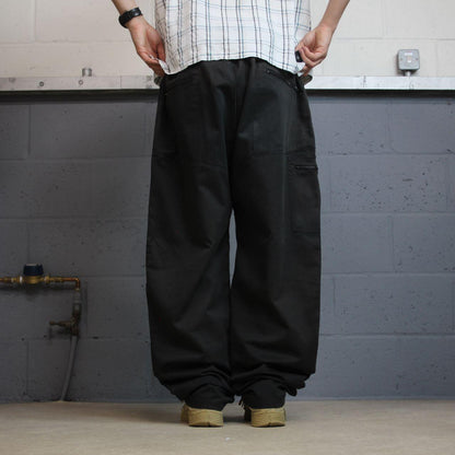 Dickies double knee works pants black W48L33 Loose chino utility skate cargo work trousers