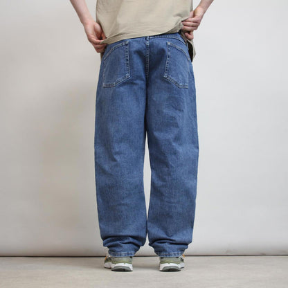 Mens Wrangler jeans W40 L30 blue loose denim skater pants