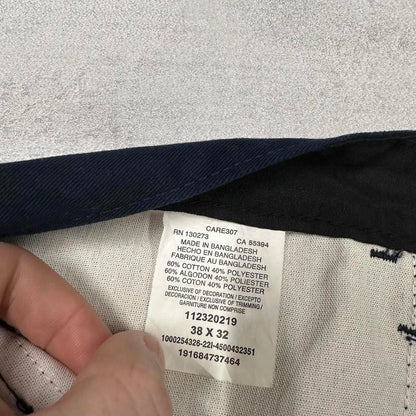 Baggy Navy Wrangler carpenter pants W38L32