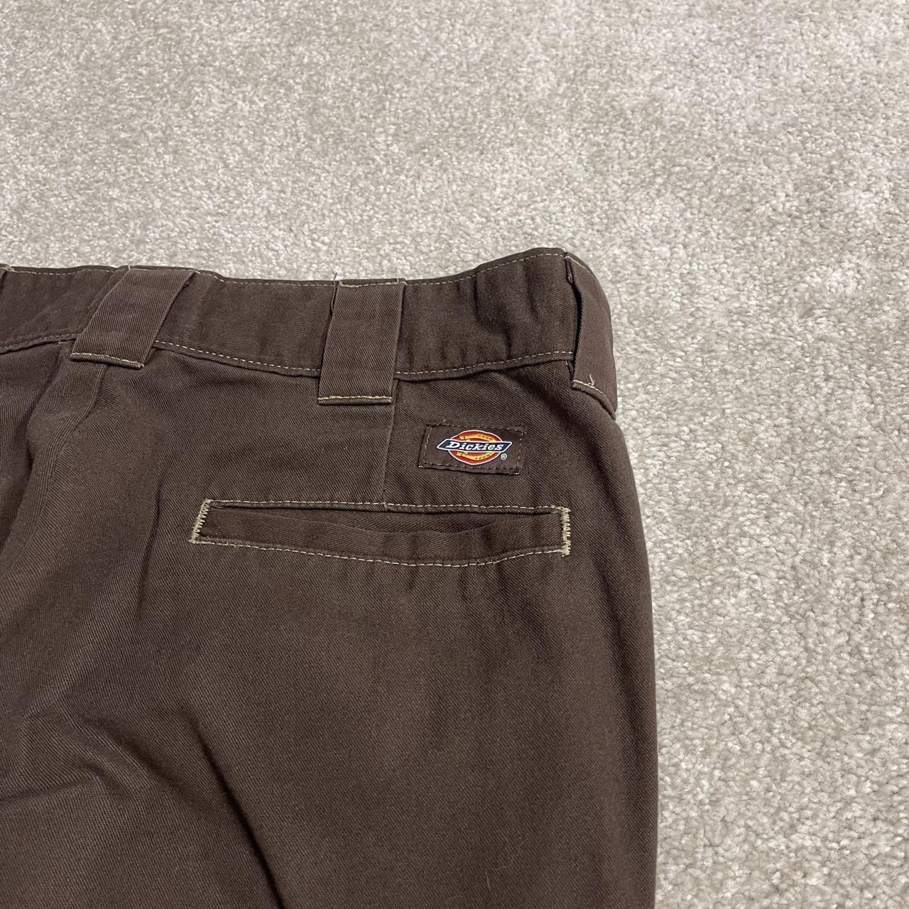 Dickies cargo pants relaxed y2k brown Comfy chino style skate work trousers