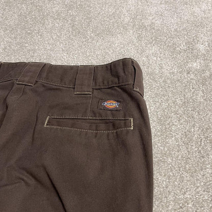 Dickies cargo pants relaxed y2k brown Comfy chino style skate work trousers