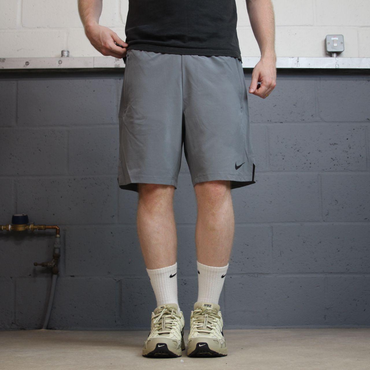 Nike sports shorts y2k loose grey Dri-Fit comfy floaty summer gym shorts