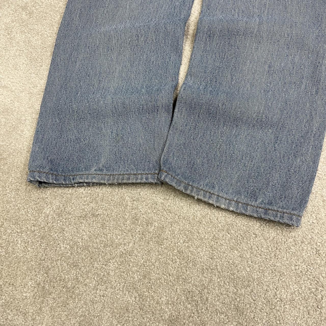 Y2K Levi’s 505 jeans straight leg washed blue #Straight fit 5 pocket pants belt loops red tab logo