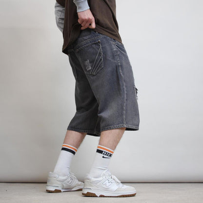 Loose Akademiks skate style jorts W36