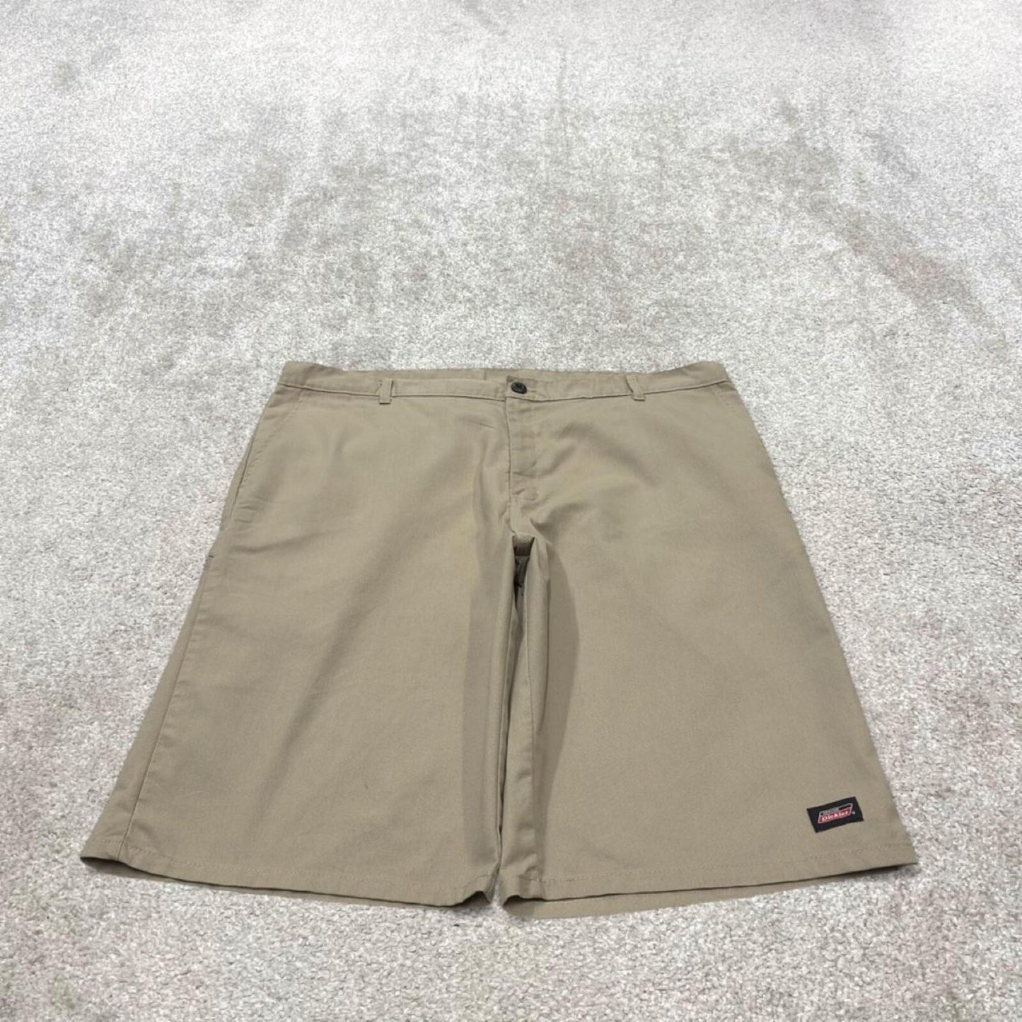 Dickies baggy chino shorts carpenter khaki Surf style skater shorts long wide leg festival