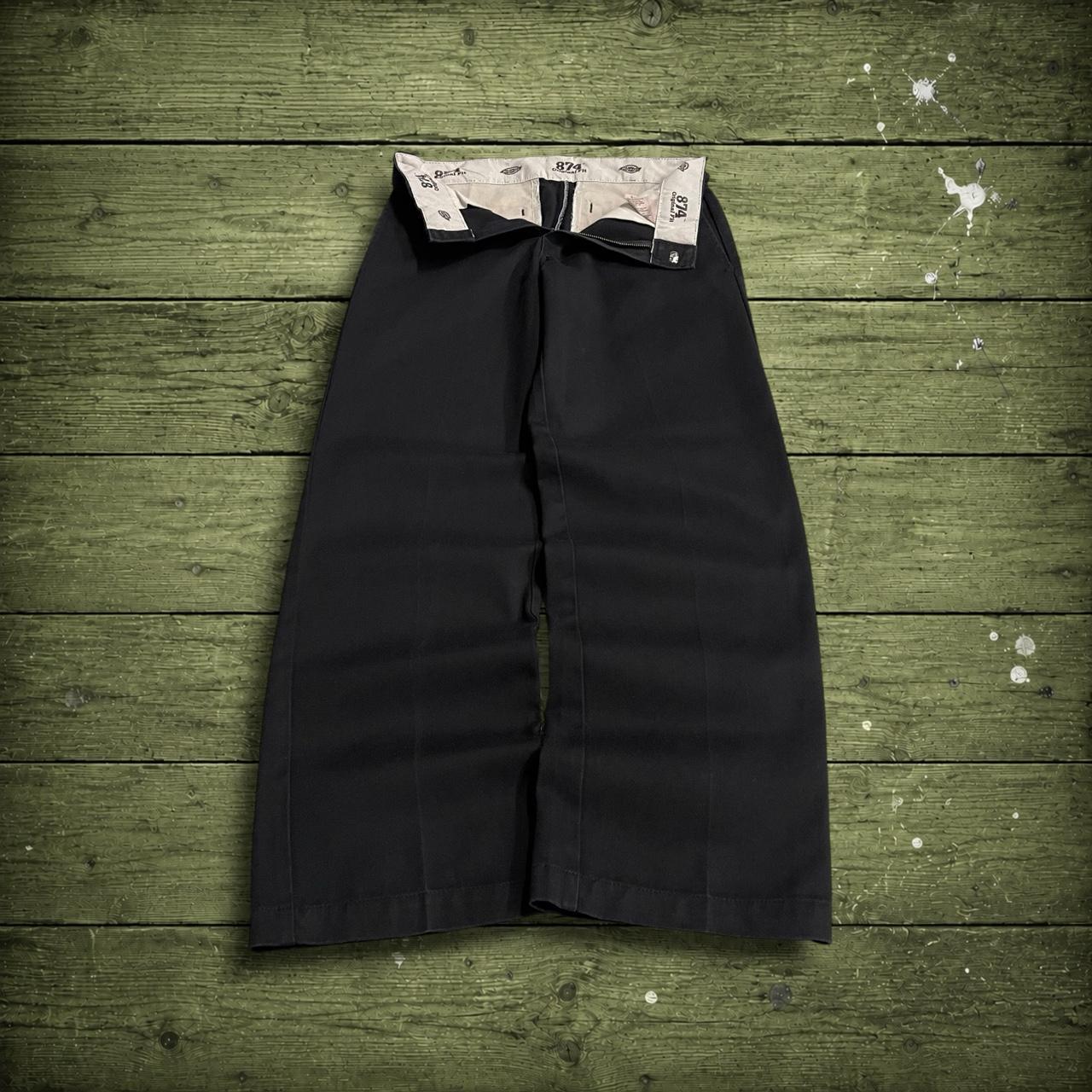 Dickies 874 work pants black original fit Y2K straight fit chino skater style trousers