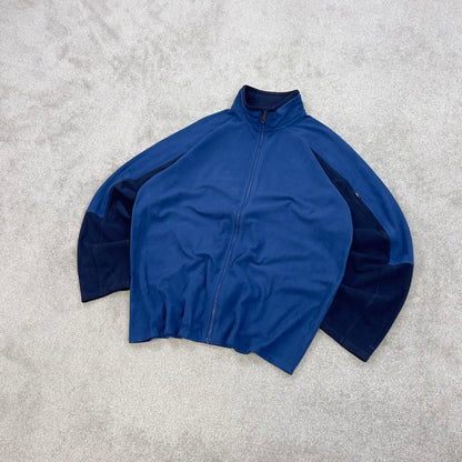 Y2K The North Face technical fleece XL Blue men’s full zip TNF Autumn