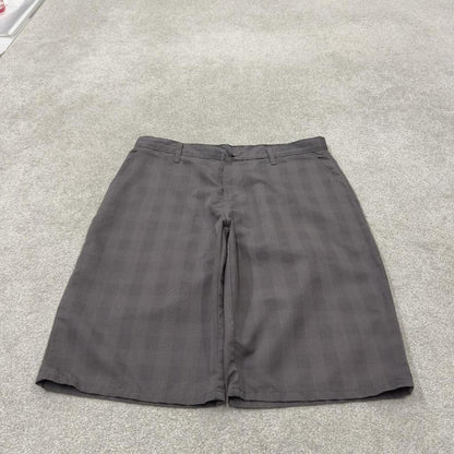 Dickies checkered baggy carpenter shorts grey Twill chino skater style shorts wide long leg
