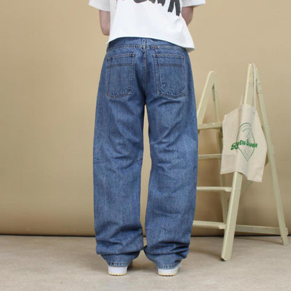 Blue embroidered Sean John jeans W36 L33 loose denim Y2K skater style jeans
