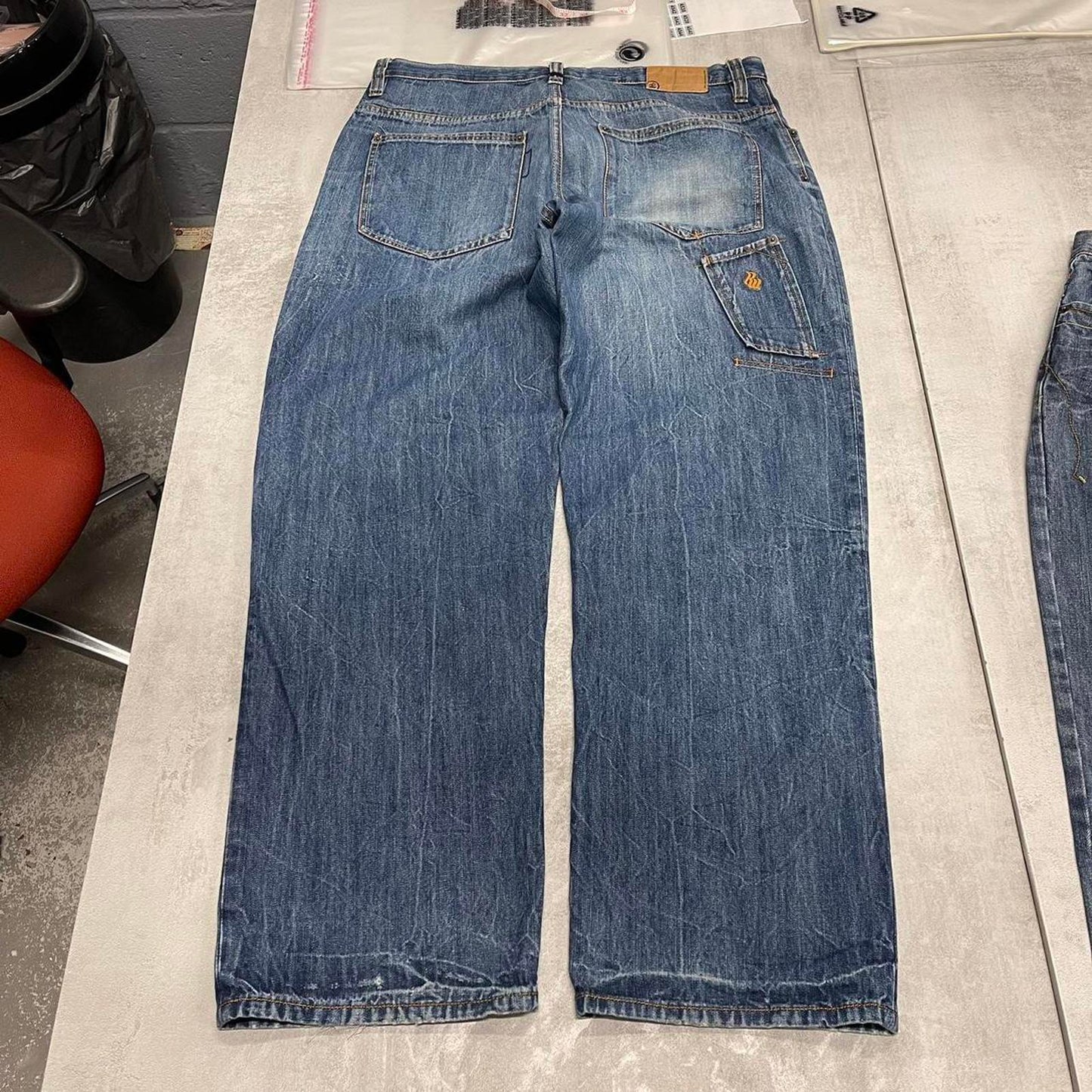Blue Rocawear carpenters jeans W36L32