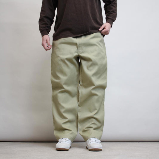 Beige Dickies 874 pants W42L30 twill chino style skater pants