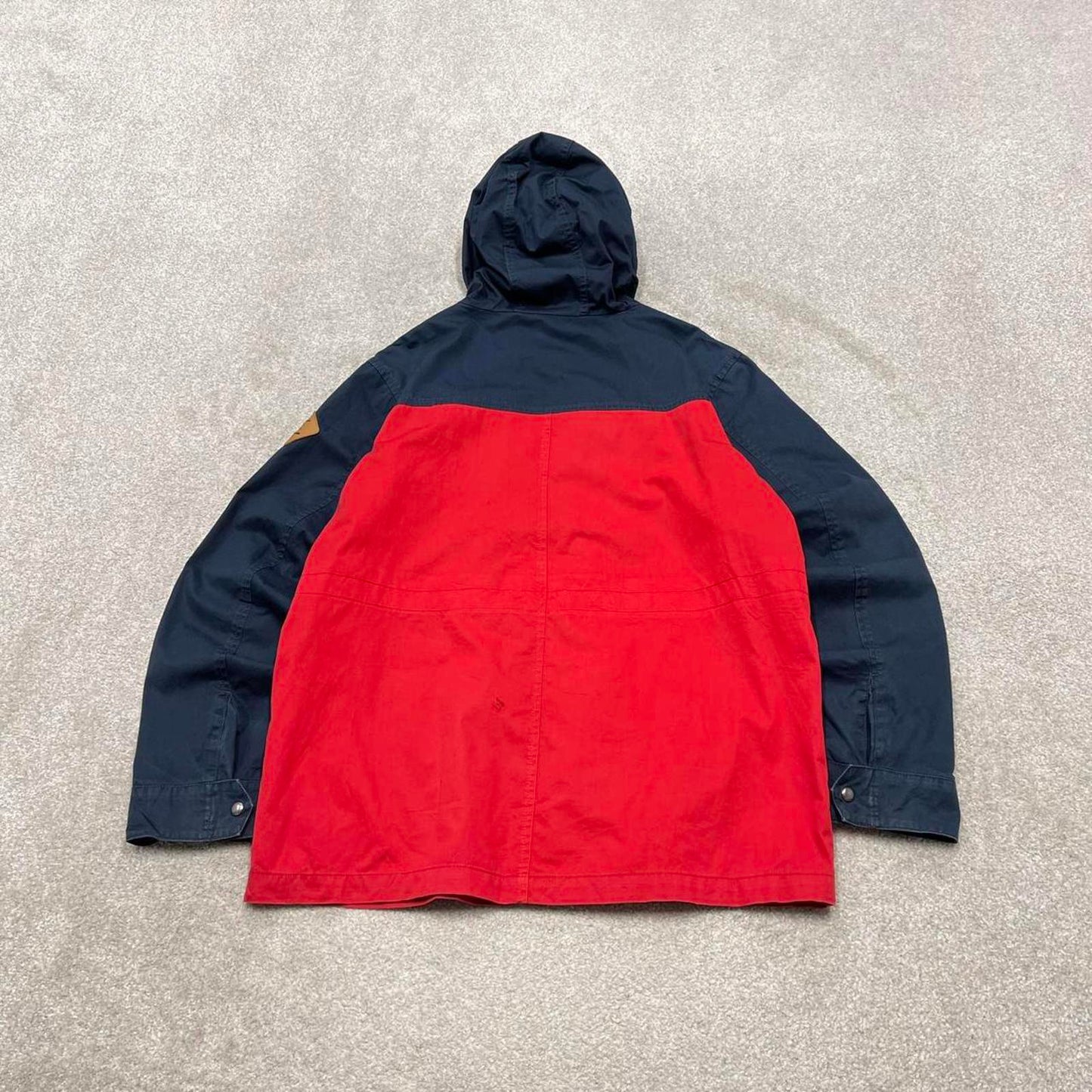 00s Quiksilver technical parka jacket L men's y2k style hooded lightweight coat