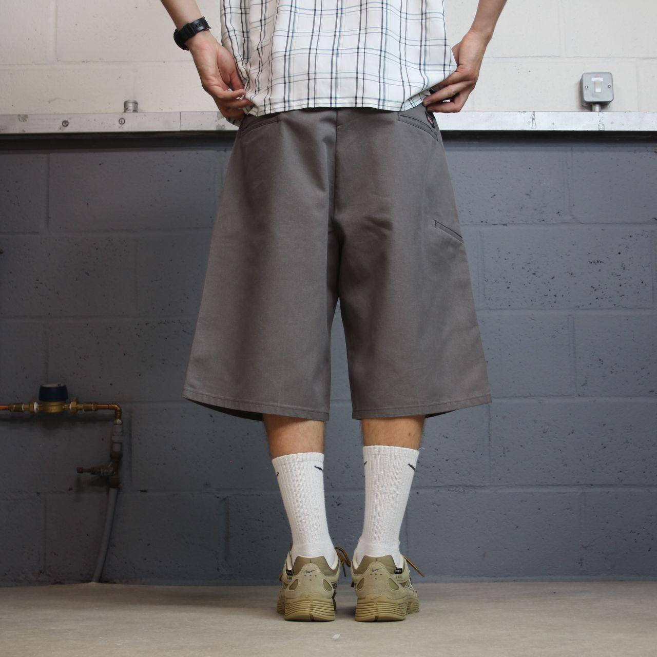 Dickies baggy shorts chino carpenter grey Twill chino skater style shorts loose cargo